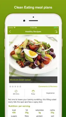 Healthy Eating Recipes android App screenshot 3