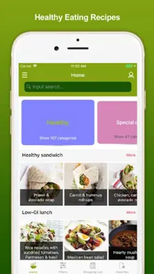 Healthy Eating Recipes android App screenshot 7